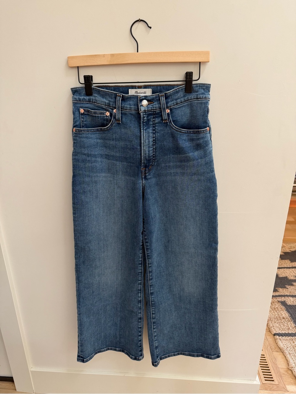 Madewell Wide-Leg Jeans size 27 SHORT